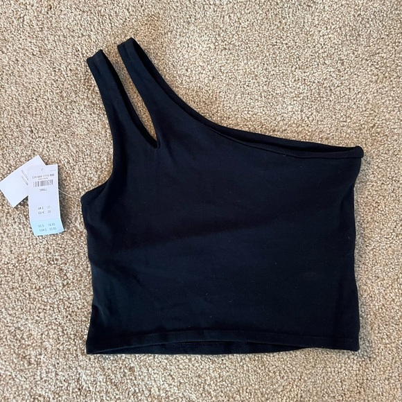 Hollister One Shoulder Crop Top - Picture 2 of 2